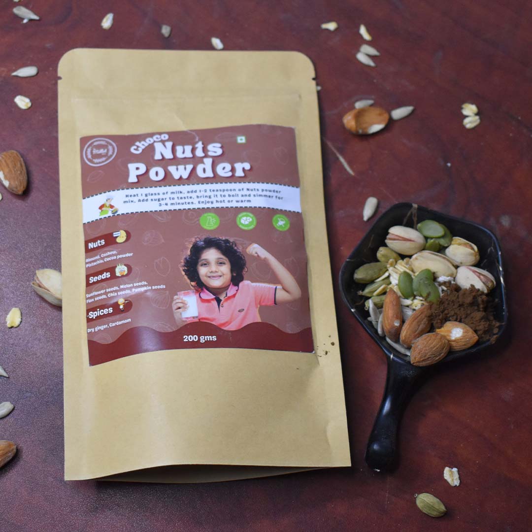Choco Nuts Powder & Seeds Powder - 2+ years - The Millet Store
